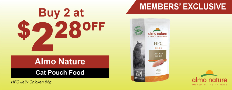 Almo Nature Cat Pouch Food Promo